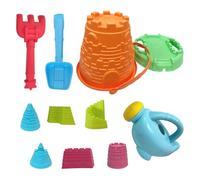 Sand Toys Set - 11X Young Kid Sandbox Tools, Outdoor Construction Balance Feature, Interactive Castle Building Style, Kids Functional Play Gear, Beach Kit for Travel, Holiday, Classroom, Family