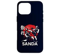 Sanda Kung Fu Arti Marziali Cinese Kickboxing Combattimento Sport Custodia per iPhone 16 Pro Max