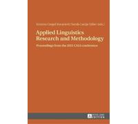 Sanda Lucija Udie Applied Linguistics Research and Methodolog (Copertina rigida)