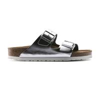 Sandales femme Birkenstock Arizona Natural Leather Argenté 40 Stretto