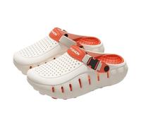 Sandali 2 in 1 da uomo con punta chiusa Ciabatte Zoccoli Antiscivolo Resistente agli odori Traspirante Suola spessa Guida all'aperto Calzature estive da spiaggia