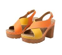 Sandali a punta aperta per le donne con tacco a blocco, sandali con zeppa da donna con cinghie spesse sulla suola, pantofole impermeabili ad asciugatura rapida, comode scarpe da passeggio traspiranti