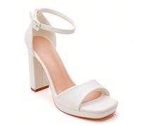 Sandali à Talons Bloc e plateau à Bride de Cheville Silhouette unica lanciata per le tue occasioni specialiPrenez de la hauteur con eleganza e grazia ai nostri sandali con gli artigli alti, idee per q