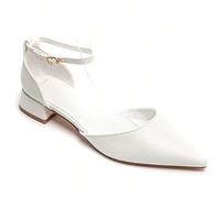 Sandali alla moda e versatili con punta affusolata e tacco basso Caratteristiche principaliCoppa d'OrsayPunto sul punto: effetto allungato per la silhouetteSposa cheville réglable: boucle fine pour ma