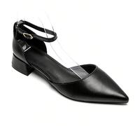 Sandali alla moda e versatili con punta affusolata e tacco basso Caratteristiche principaliCoppa d'OrsayPunto sul punto: effetto allungato per la silhouetteSposa cheville réglable: boucle fine pour ma