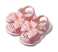 Sandali all'aperto 2026 per bambini piccoli, scarpe comode per attività primaverili estive, facili da lavare a mano con chiusura a bottone, perfetti da 1 a 3 anni, Colore: rosa., 21 EU
