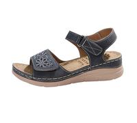 Sandali Aperti Donna con Perle, Zeppa Bassa e Cinturino T-Strap, Antiscivolo e Traspirante, Leggeri per Mare e Vacanza, Infradito Moda Estate 2026, 35-42