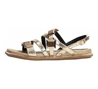 Sandali Asimmetrici con Accessori squadrati in Metallo Oro 37