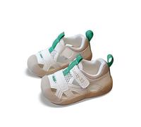 Sandali Bambina 26, Sandali Traspiranti Leggeri con Punta Chiusa Scarpe Casual per l'uso Quotidiano e per Il Gioco all'aperto comode Calzature per Neonati con Suola Morbida. (Green 2.5-3 Anni)