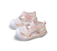 Sandali Bambina 35, Sandali Traspiranti Leggeri con Punta Chiusa Scarpe Casual per l'uso Quotidiano e per Il Gioco all'aperto comode Calzature per Neonati con Suola Morbida. (15-18 Months)