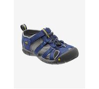 KEEN Seacamp II CNX sandali da trekking per bambini, profondità blu/gargoyole (24 EU)