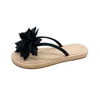 Sandali Bassi Donna, Eleganti Sandali Infradito Gioielli Estivi Comodi Sandali Donna Strass Fiore Bohemia Flip Flop Offerte Lampo Estivi Scarpe Casual Open Toe Tacco Piatto Pantofole Spiaggia Sandali
