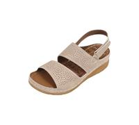 Sandali Bassi Donna Estivi Scarpe Eleganti Comode Sandali estivi da donna con punta a tacco a spillo casual stile con una sola parola Scarpe Gioiello Ciabatte Eleganti Basse Estive (White 40)
