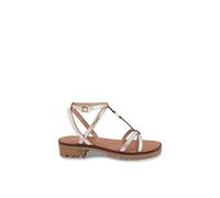 Sandali bassi in pelle Haura Oro 40
