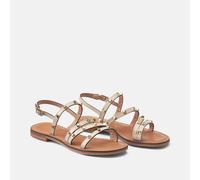 Sandali bassi in pelle Maddalusia Beige 38