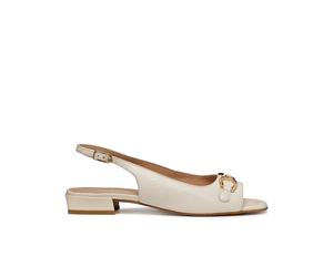 Sandali bassi slingback New Eraklia Beige 38