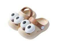 Sandali Bimba - Sandali per Bambine e Bambini in Morbido Eva con Grazioso Design Forma di Occhio Grande Leggeri e Comodi per l'uso Quotidiano per Giocare al Chiuso e all'aperto dai 12 Mesi agli 8
