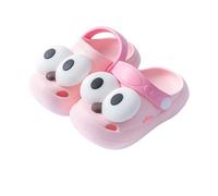 Sandali Bimba - Sandali per Bambine e Bambini in Morbido Eva con Grazioso Design Forma di Occhio Grande Leggeri e Comodi per l'uso Quotidiano per Giocare al Chiuso e all'aperto dai 12 Mesi agli 8