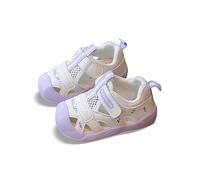 Sandali Bimbo - Sandali Traspiranti Leggeri con Punta Chiusa Scarpe Casual per l'uso Quotidiano e per Il Gioco all'aperto comode Calzature per Neonati con Suola Morbida. (Purple 2.5-3 Anni)