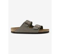 Sandali Birkenstock Arizona Birko-Flor Nabuck grigio - 39