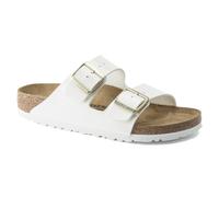 Birkenstock Arizona, Ciabatte Donna, Patent White 1005294, 37 EU Stretta