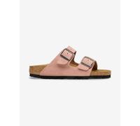 Sandali Birkenstock Arizona Suede Leather Stretti rosa marrone - 40