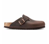 Birkenstock Boston 860131, Zoccoli unisex adulto - Marrone (HABANA), 37 EU