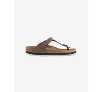 Sandali Birkenstock Gizeh Birko-Flor calzata stretta marrone - 41