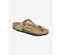 Sandali Birkenstock Gizeh Birko-Flor oro marrone donna - 39