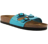 Sandali Birkenstock Ibiza Regolabili A Doppia Cinghia Blu Mare Donna UK 7 - 8