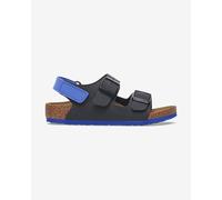 Sandali Birkenstock Milano AS Birko-Flor Narrow blu navy bambini - 27