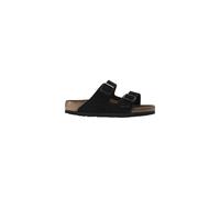 Sandali Birkenstock modello Arizona, in pelle scamosciata, calzata stretta, c...