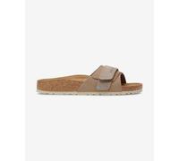 Sandali Birkenstock Oita Suede Leather Narrow beige marrone - 36