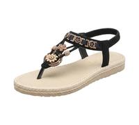 Sandali bohémien da donna retrò infradito sandali larghi sandali piatti estivi sandali da spiaggia casual scarpe romane leggere cinturino alla caviglia scarpe comode scarpe antiscivolo scarpe da