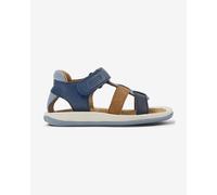 CAMPER Twins - Sandali per Bambino - Blu,Marrone, taglia 23, Pelle liscia