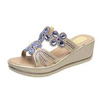 Sandali Camper Donna Sandali Donna Estive Comode Per Camminare Ciabatte Antisudore Donna Scarpe In Blu Sneakers Donna Zeppa Scarpe Con Zeppa Donna Ciabatte+Piscina+Donna