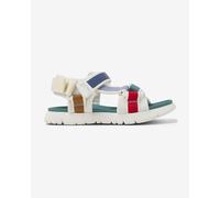 CAMPER Twins - Sandali per Bimbe - Bianco,Blu,Giallo, taglia 28, Tessuto in cotone