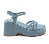 Sandali casual da donna con platform, versatili per l'estate Ottimizza il tuo chic e contratto avec ces sandales compensative femme e suédine beige. Punti e piastre sono stabili e stabili, eleganti e 