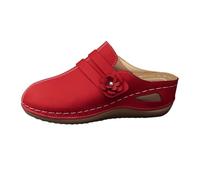 Sandali casual da donna in taglie grandi con plateau fascia e punta aperta Jack scarpe da donna, Colore: rosso, 43 EU