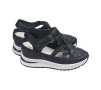 Sandali Chiusi Davanti Donna Estive Comodi Eleganti Scarpe Morbido Vintage Chiuse Gomma Sandali Zeppe Estive Antiscivolo Trekking Sandalo Camminare Sanitarie Leggeri Sportivo Moda Sandals Mare Piscina
