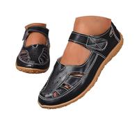 Sandali Chiusi Ortopedici Donna T.35-41 - Ballerine Pelle Full Grain con Plateau Largo, Calzature Escursionismo Spiaggia, Scarpe Tennis Antiscivolo UNI EN 20347 Bianco Perla per Vacanze Attive