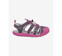 CMP Kids Sahiph Hiking Sandal, Sport, Grey-Fuxia, 37 EU