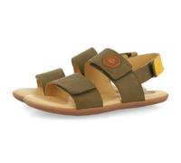 SANDALI COLOR KAKI CON ACCENTI GIALLI PER BAMBINO E BAMBINA CORNWALL