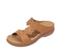 Sandali Comodi Donna Estivi Ciabatte Estive Eleganti Ortopedici Antiscivolo Sandali Ciabatte Leggeri Morbido Pianta Larga Sandalo Per Fascite Plantare Infradito Basso Spiaggia Doccia Gomma Pantofole