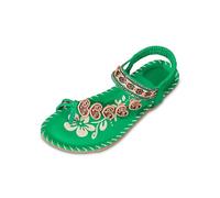 Sandali Comodi Donna Sandali Donna Con Zeppa Bassa Per Spiaggia Con Decorazioni Brillanti Inblu Elegante Estivi Neri Estive