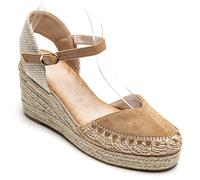 Sandali Compensées Espadrillas Elégantes - Stile Bohème Chic Découvrez magnifiques sandali compensativi espadrillas, parfait pour sublimare i vostri tenues estiviles avec intatti e comodi. Allier mode