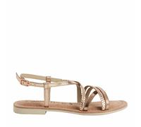 Sandali con cinturini multipli Marrone 39