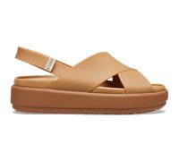 Sandali con cinturino incrociato donna Crocs Brooklyn Luxe Marron 38/39