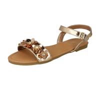 Sandali Con Decorazione A Fiori In Paillettes Spot On H0R270 Per Ragazze