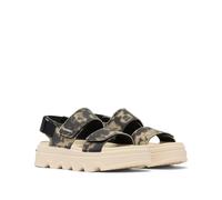 Sorel - Kinetic Sunchase - Sandali con cinturino alla caviglia neri e crema-Bianco 41